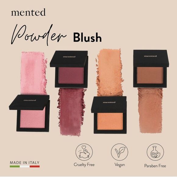 Mented Cosmetics Peach For The Stars Blush Vegan 0.2 oz / 7 g NIB - Picture 4 of 8